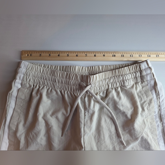 NWT Adidas Beige Jogger Pants White Stripes Multi Sport Size S Athletic 3035-Bm - Picture 8 of 14